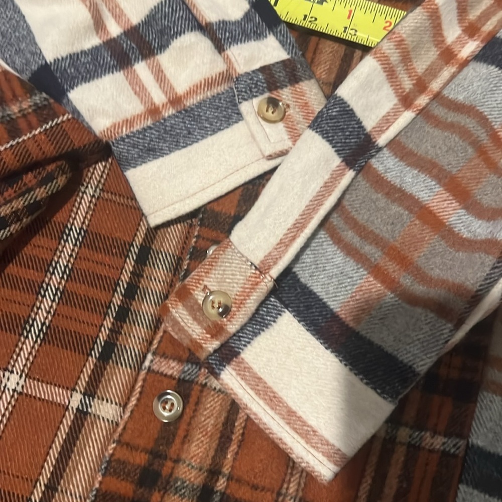Blue B Collection Large shacket - Picture 7 of 7